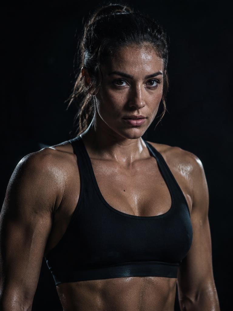 Example AI-generated fitness image